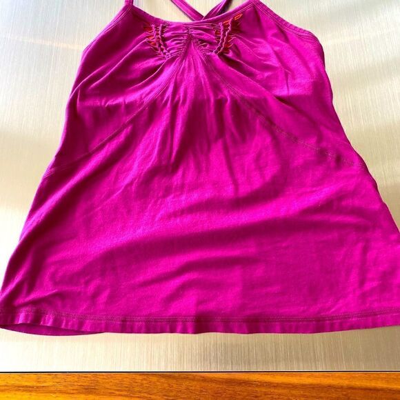 Nancy Rose Performance Pink Fitness Tank in size 10 - Picture 1 of 9